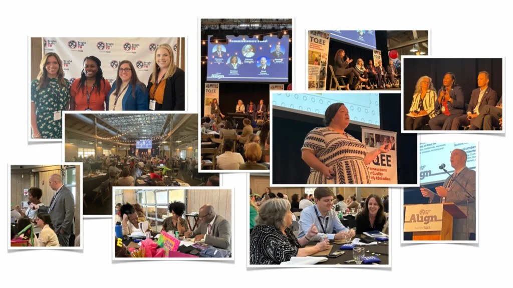 Photo collage of Align conference participation